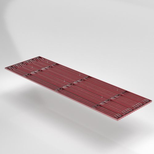 Pannello radiante ad acqua calda - ZFP Urban - Zehnder - da soffitto / per ufficio / per ristorante