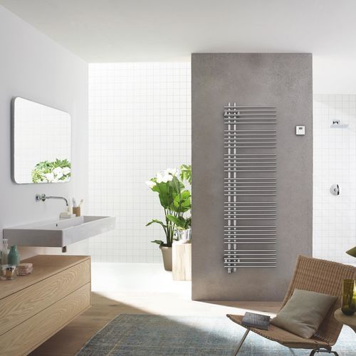 Scaldasalviette elettrico - YUCCA ASYM - Zehnder - 501 w...750 w / 300 w / 750 w