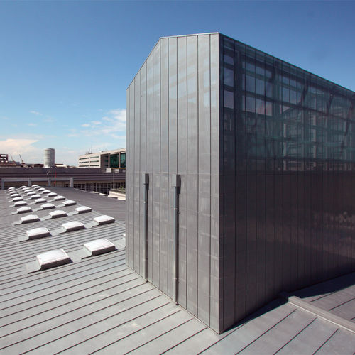Copertura piana - LIFESTYLE CENTER, VENICE  - ZINTEK - a falde / in rame / in zinco titanio