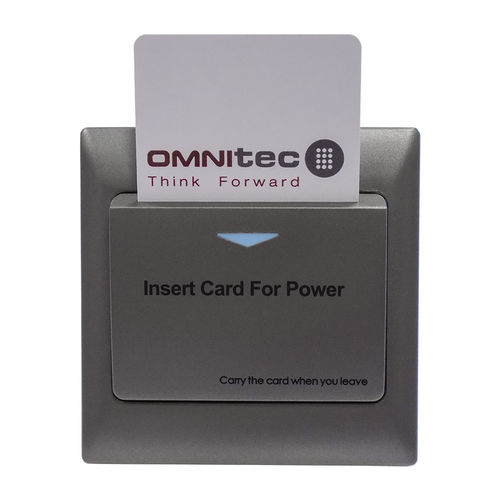 Lettore di schede RFID - MIFARE - OMNITEC SYSTEMS, S.L. - per la gestione energetica / per hotel / per edificio