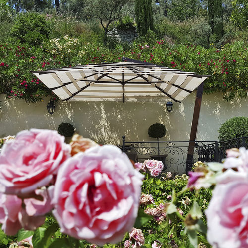 Ombrellone laterale - SIRIO - GARDENART - in iroko