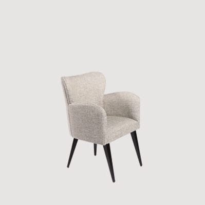 Sedia da pranzo contemporanea - MOMA  - HMD Furniture - da interno / in tessuto / in noce