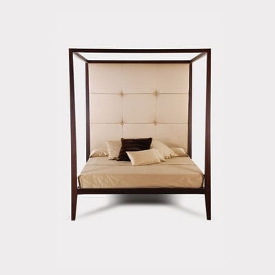 Letto a baldacchino - BALDAQUIN - HMD Furniture - matrimoniale / contemporaneo / con testiera imbottita