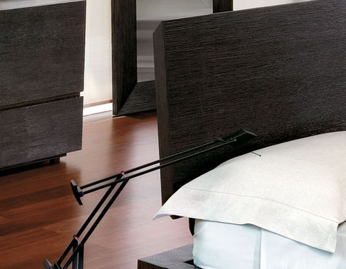 Letto matrimoniale - G  - HMD Furniture - contemporaneo / con testiera / in legno laccato