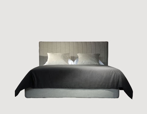 Letto matrimoniale -  RI - HMD Furniture - contemporaneo / imbottito / con testiera