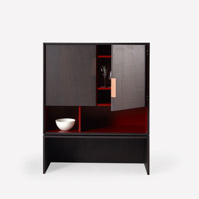 Mobile bar contemporaneo - LAPPA - HMD Furniture - in noce / in rovere / in ebano