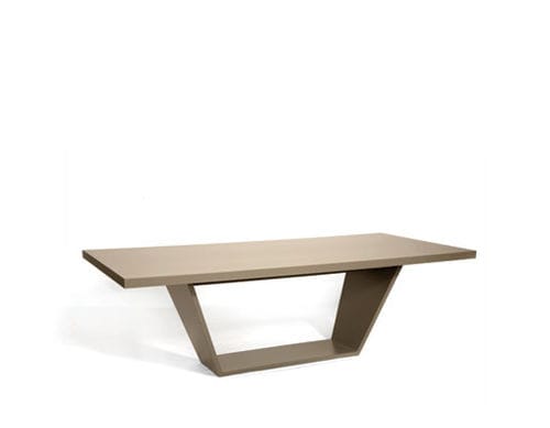 Tavolo da pranzo contemporaneo - TRAPE - HMD Furniture - in rovere / in noce / in legno di rosa