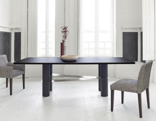 Tavolo da pranzo contemporaneo - PADDA - HMD Furniture - in rovere / in noce / in MDF laccato