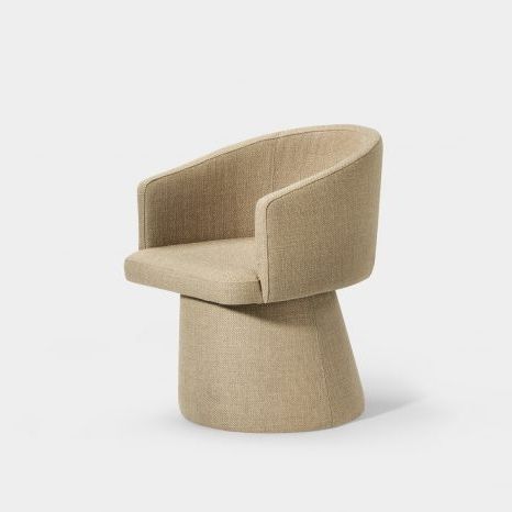 Sedia da pranzo contemporanea - BULL - HMD Furniture - da interno / in tessuto / per uso residenziale