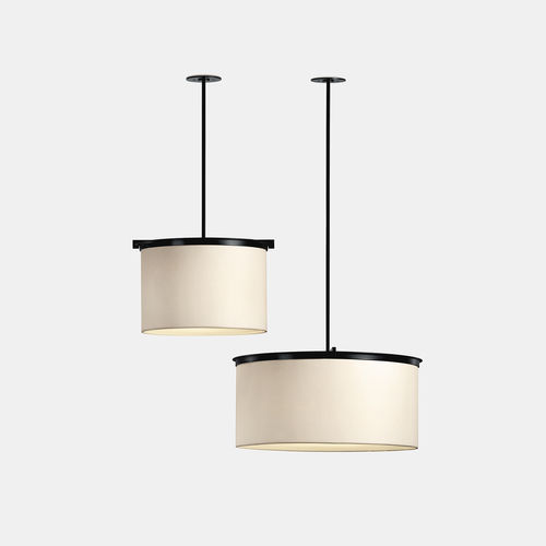 Lampada a sospensione - KOLOM - Kevin Reilly Collection - in acrilico / di carta / contemporanea