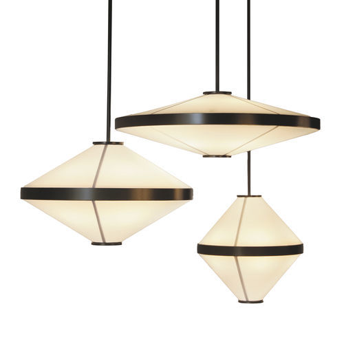Lampada a sospensione - EJE - Kevin Reilly Collection - in metallo / in tessuto / contemporanea