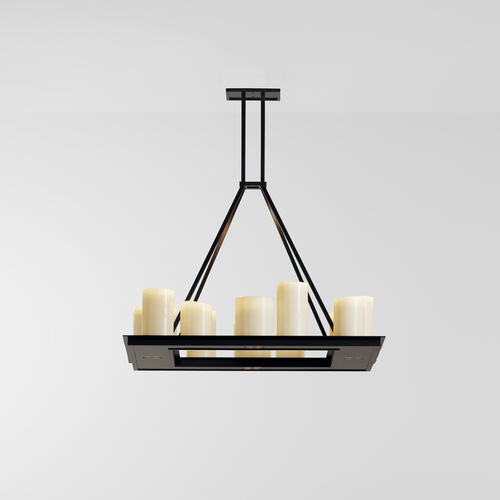 Plafoniera contemporanea - CAVO - Kevin Reilly Collection - in metallo / LED / da interno