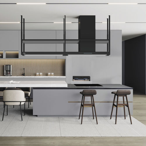 Cappa a isola - I-894 by Pando - Pando Integral Cooking - professionale / con condotto / silenziosa