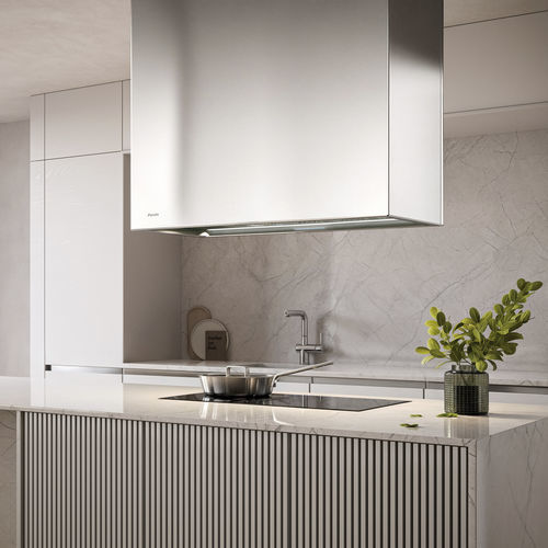 Cappa a isola - I-300 by Pando - Pando Integral Cooking - con condotto / silenziosa