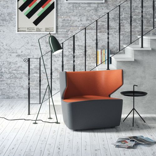 Poltrona contemporanea - TREASURE  - SEANROYALE - in pelle / in tessuto / ergonomica
