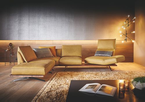 Divano modulare - IDOLATION - SEANROYALE - d'angolo / letto / contemporaneo