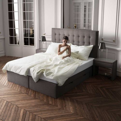 Letto matrimoniale - ADAM - SEANROYALE - singolo / una piazza e mezzo / contemporaneo
