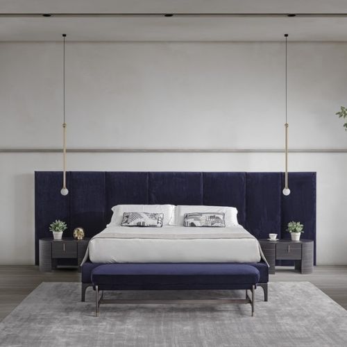Letto matrimoniale - ADMIRATION - SEANROYALE - singolo / una piazza e mezzo / contemporaneo