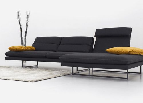 Divano modulare - AIR.SEAN - SEANROYALE - contemporaneo / in tessuto / in pelle