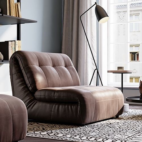 Poltrona relax contemporanea - AMAZE.ME - SEANROYALE - in pelle / in tessuto / in metallo