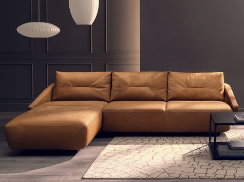 Divano modulare - BB.BARNAB&Eacute; - SEANROYALE - d'angolo / contemporaneo / da sala