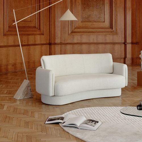 Divano a semicerchio - ARROW - SEANROYALE - contemporaneo / in tessuto / con braccioli