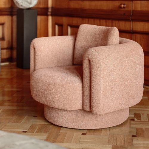 Poltrona contemporanea - ARROW XL - SEANROYALE - in tessuto / in faggio / in rovere