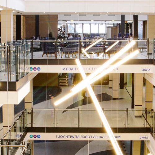 Luce a sospensione - ULISSE - Civic S.r.l. - LED / lineare / in policarbonato