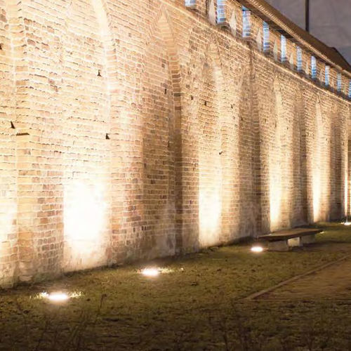 Luce da incasso a pavimento - ERA - Civic S.r.l. - LED / fluorescente compatta / alogena
