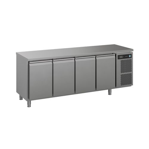 Bancone refrigerato per cucina professionale - PREMIER F 4 A DL DL DL DR L E CO2 - Hoshizaki - 4 porte / senza cassetti / per alimenti congelati