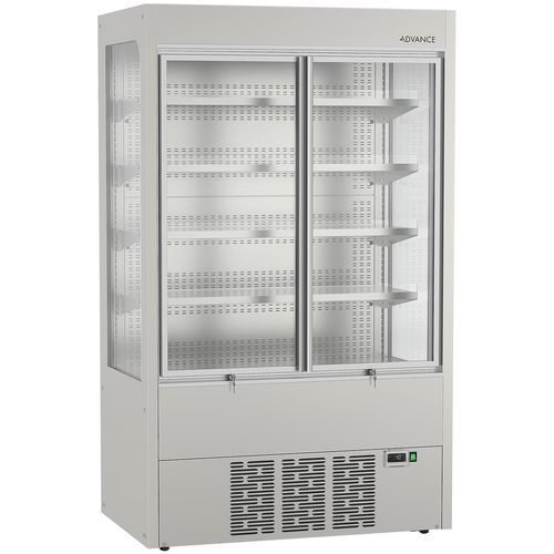 Vetrina refrigerata ad armadio - ADVANCE MD K 120 HG KG E - Hoshizaki - per negozio / in acciaio inossidabile / con sportello