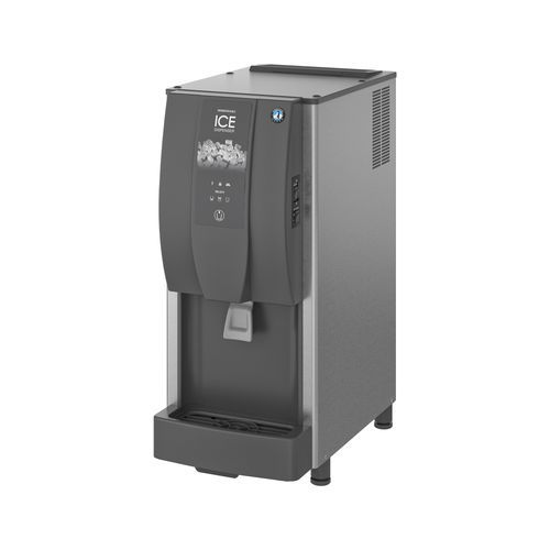 Distributore di ghiaccio a cubetti da terra - DCM-120KE-HC - Hoshizaki - con piedi / per uso industriale / per cucina professionale