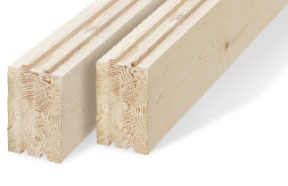 Trave in legno lamellare - MM BLOCKDECK - Mayr-Melnhof Holz - rettangolare / per soffitto / da tetto