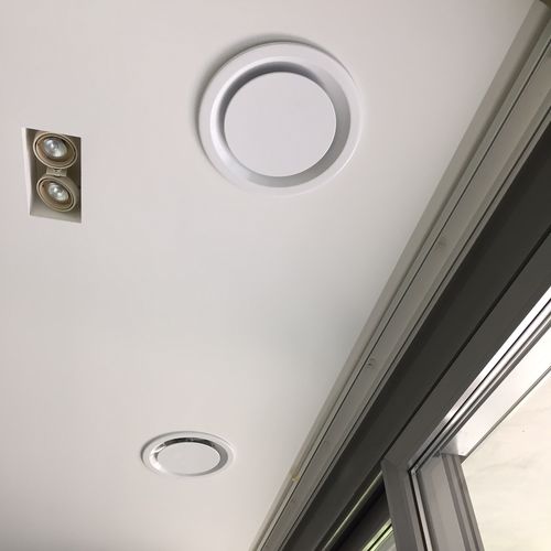 Diffusore d'aria da soffitto - DSO - MADEL - sospeso / rotondo