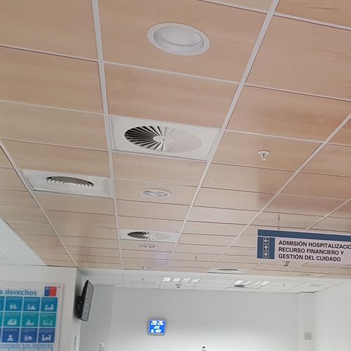 Diffusore d'aria da soffitto - RXO / PLAY / AXO / OTO / NEX - MADEL - sospeso / quadrato