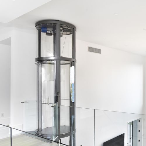 Ascensore elettrico - SAVARIA VUELIFT MINI - Garaventa Lift - ad uso residenziale / senza locale macchine / panoramico