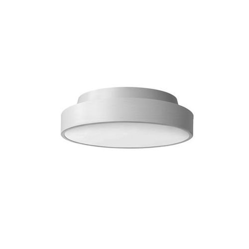 Plafoniera contemporanea - BIG FLAT - SIDE ILLUMINAZIONE SPA - rotonda / in acciaio / in policarbonato