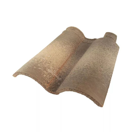 Tegola romana - 15DL  - TERREAL - in terracotta / doppia