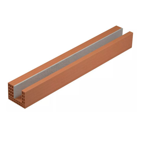 Architrave in laterizio - MAXI  - TERREAL - portante / interruttore termico / prefabbricato