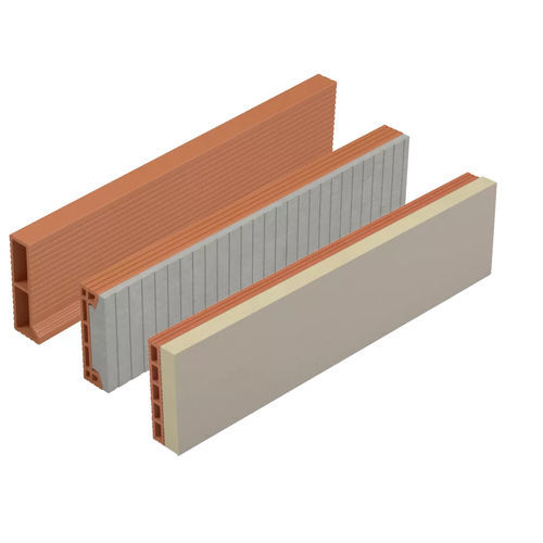 Pianella in laterizio - PLR44 - TERREAL - interruttore termico / termoisolante / di lunga durata