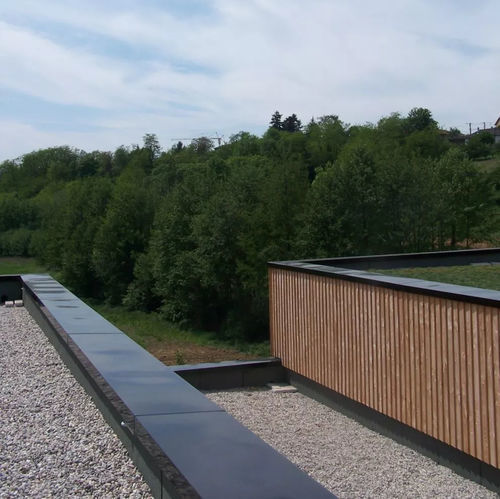 Rivestimento in alluminio - TERREAL - in acciaio / per muro / su misura