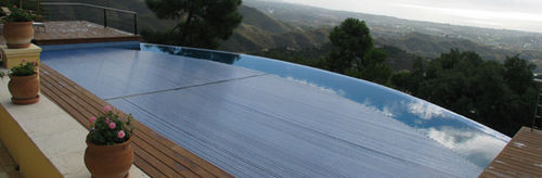 Protezione per piscina a tapparella - ROLDECK - Starline - automatica / di sicurezza