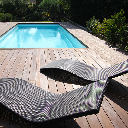 Piscina monoblocco - CARRÉ LINE - Starline - da esterno / interrata / in poliestere