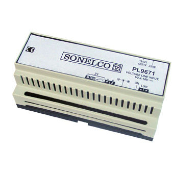 Modulo di interfaccia su guida DIN - PL9671 - Sonelco - di telecomunicazione / PSTN
