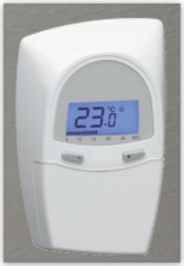Termostato programmabile - Lucht LHZ Elektroheizung GmbH & Co. KG - per riscaldamento / a muro / bianco