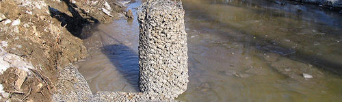 Gabbione modulare - Maccaferri - sacco / di protezione / antierosione
