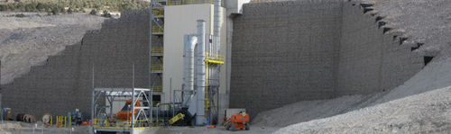 Muro di contenimento in acciaio - TERRAWALL® - Maccaferri - modulare / per strada