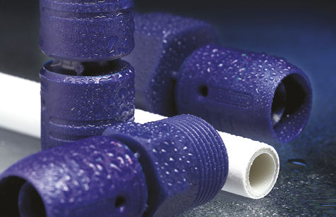 Raccordo in plastica - PUSH-FIT SMARTFIX - Wavin - a T