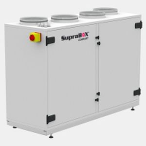 Recuperatore di calore residenziale - SUPRABOX COMFORT (V) - Rosenberg Ventilatoren - per casa / a risparmio energetico / a recupero di energia