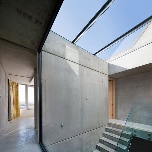 Lucernario per vetri - FLUSHGLAZE FIXED MODULAR - Glazing Vision - per tetto piano / con cornice di supporto in lamiera / in vetro